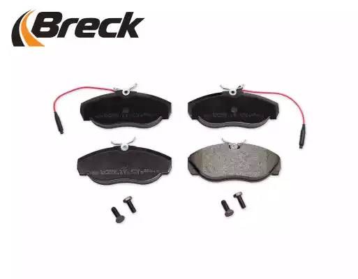 Комплект тормозных колодок, диско 217970070310 BRECK