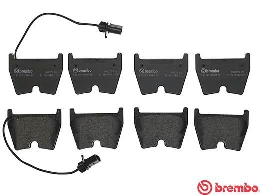 Комплект тормозных колодок, диско P85078 BREMBO