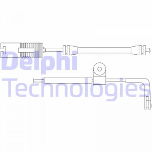 Сигнализатор, износ тормозных колодок LZ0136 DELPHI