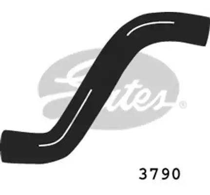 Шланг радиатора 3790 GATES