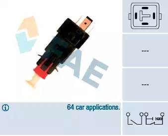 Выключатель фонаря сигнала торможения 24519 FAE