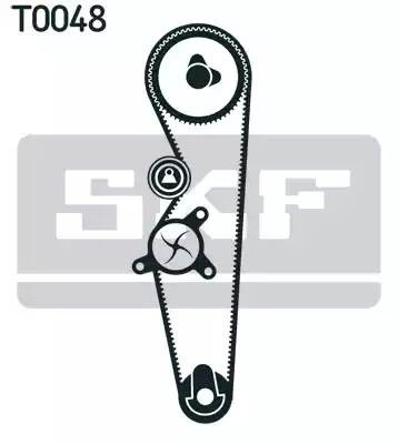 Комплект ремня ГРМ VKMA04204 SKF