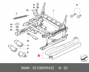 Деталь 52 10 8 099 432 BMW