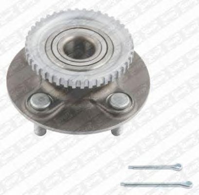 Комплект подшипника ступицы колеса R168.38 NTN SNR