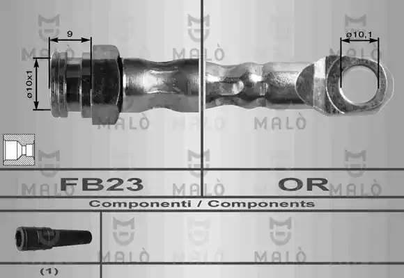 Тормозной шланг 8414 MALO