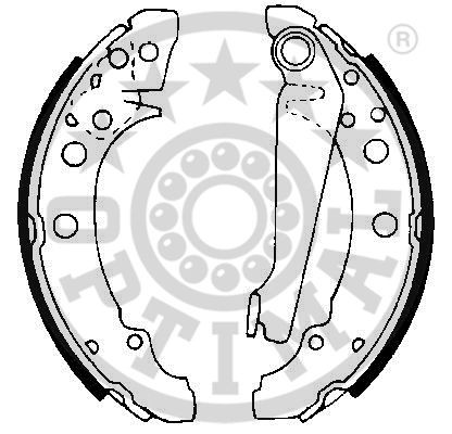 Комплект тормозных колодок BB-0450 OPTIMAL