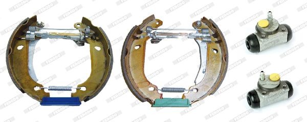 Комплект тормозных колодок FMK161 FERODO