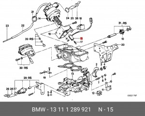 Деталь 13 11 1 289 921 BMW