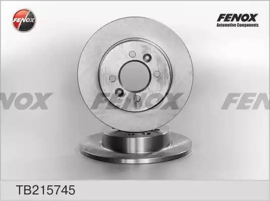 Диск тормозной TB215745 FENOX