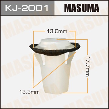 Клипса крепежная KJ2001 MASUMA