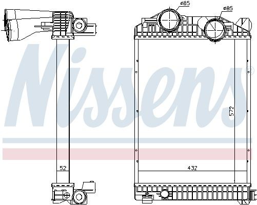 Интеркулер 96969 NISSENS