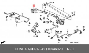 Деталь 42110S4N020 HONDA