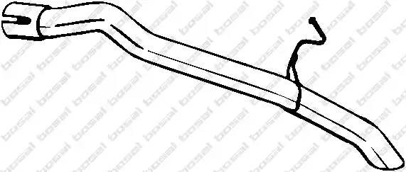 Выпускной трубопровод 840-175 BOSAL