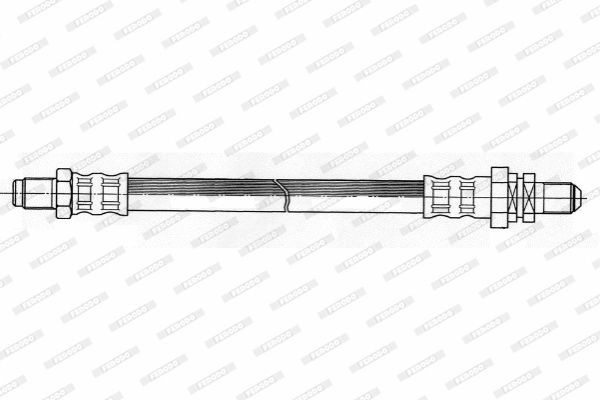 Тормозной шланг FHY2177 FERODO