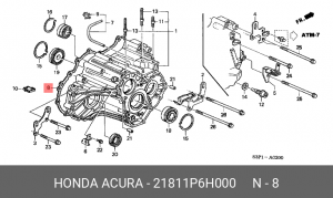 Деталь 21811P6H000 HONDA