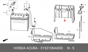 Деталь 31531SNA000 HONDA