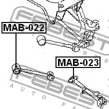 Сайлентблок MAB-023 FEBEST
