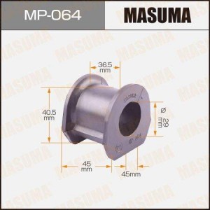Втулка стабилизатора MP-064 MASUMA