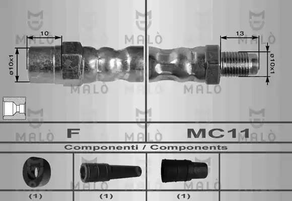 Тормозной шланг 8043 MALO