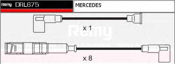 Ккомплект проводов зажигания DRL675 DELCO REMY