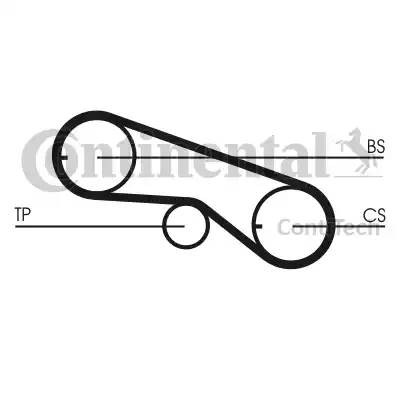 Ремень ГРМ CT664 CONTITECH
