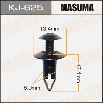 Клипса крепежная KJ625 MASUMA