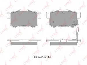 Колодки тормозные дисковые BD-3401 LYNXAUTO