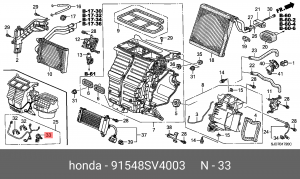 Деталь 91548SV4003 HONDA