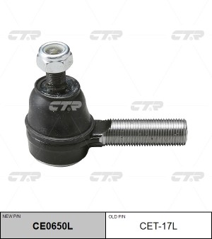 Наконечник рулевой тяги CET-17L CTR