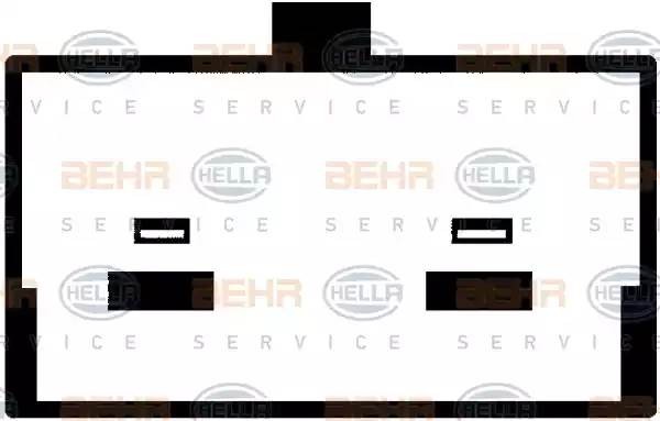 Вентилятор, охлаждение двигателя 8EW009158241 HELLA