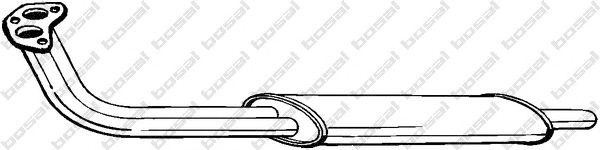Предглушитель выхлопных газов 190293 BOSAL