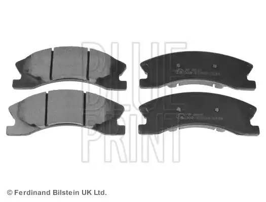 Комплект тормозных колодок, диско ADA104217 BLUE PRINT