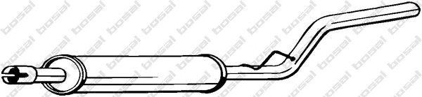 Средний глушитель выхлопных газов 278-315 BOSAL
