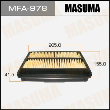Фильтр воздушный MFA978 MASUMA