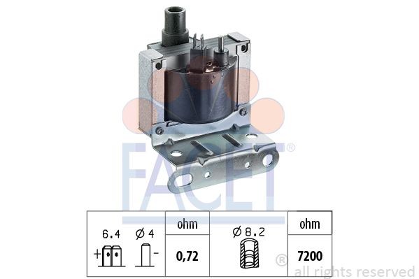Ремкомплект, распределитель зажигания BT.0137 FACET