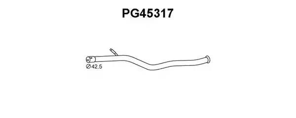 Ремонтная трубка, катализатор PG45317 VENEPORTE