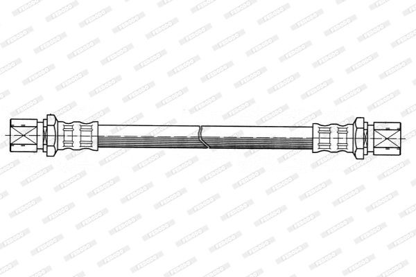 Тормозной шланг FHY2005 FERODO