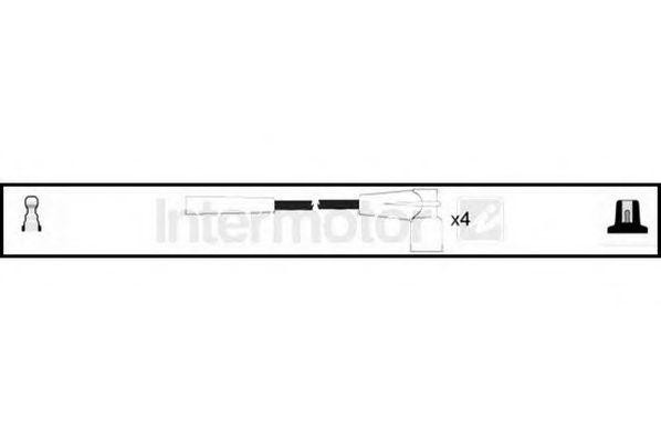 Ккомплект проводов зажигания 73868 STANDARD
