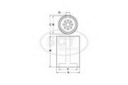 Топливный фильтр ST6059 SCT