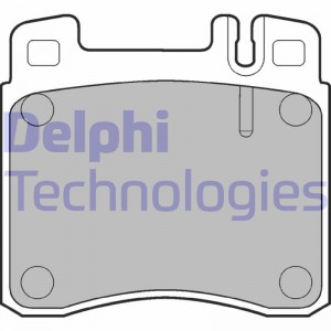 Комплект тормозных колодок, диско LP840 DELPHI