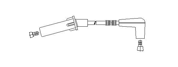 Провод зажигания 378E48 BREMI
