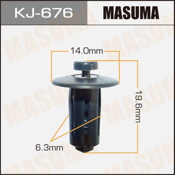 Клипса крепежная KJ676 MASUMA