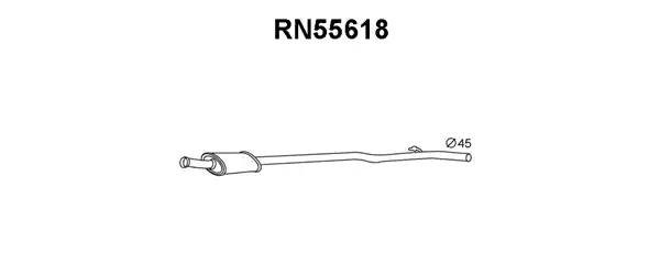 Предглушитель выхлопных газов RN55618 VENEPORTE