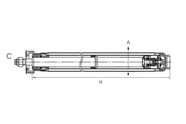 Амортизатор Z8872 SCT