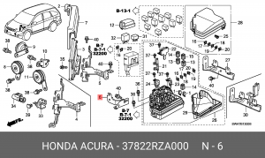 Деталь 37822RZA000 HONDA