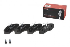 Комплект тормозных колодок, диско P24039 BREMBO