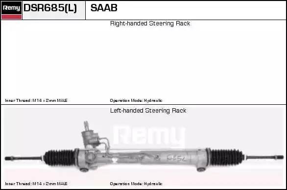 Рулевой механизм DSR685L DELCO REMY
