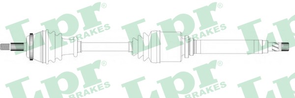 Приводной вал DS39121 LPR