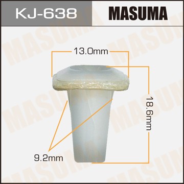 Клипса крепежная KJ638 MASUMA