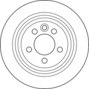 Тормозной диск 562166B BENDIX JURID